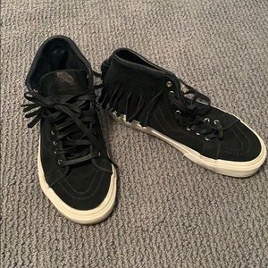 Vans black high tops
